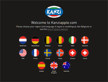 Tablet Screenshot of kanziapple.com